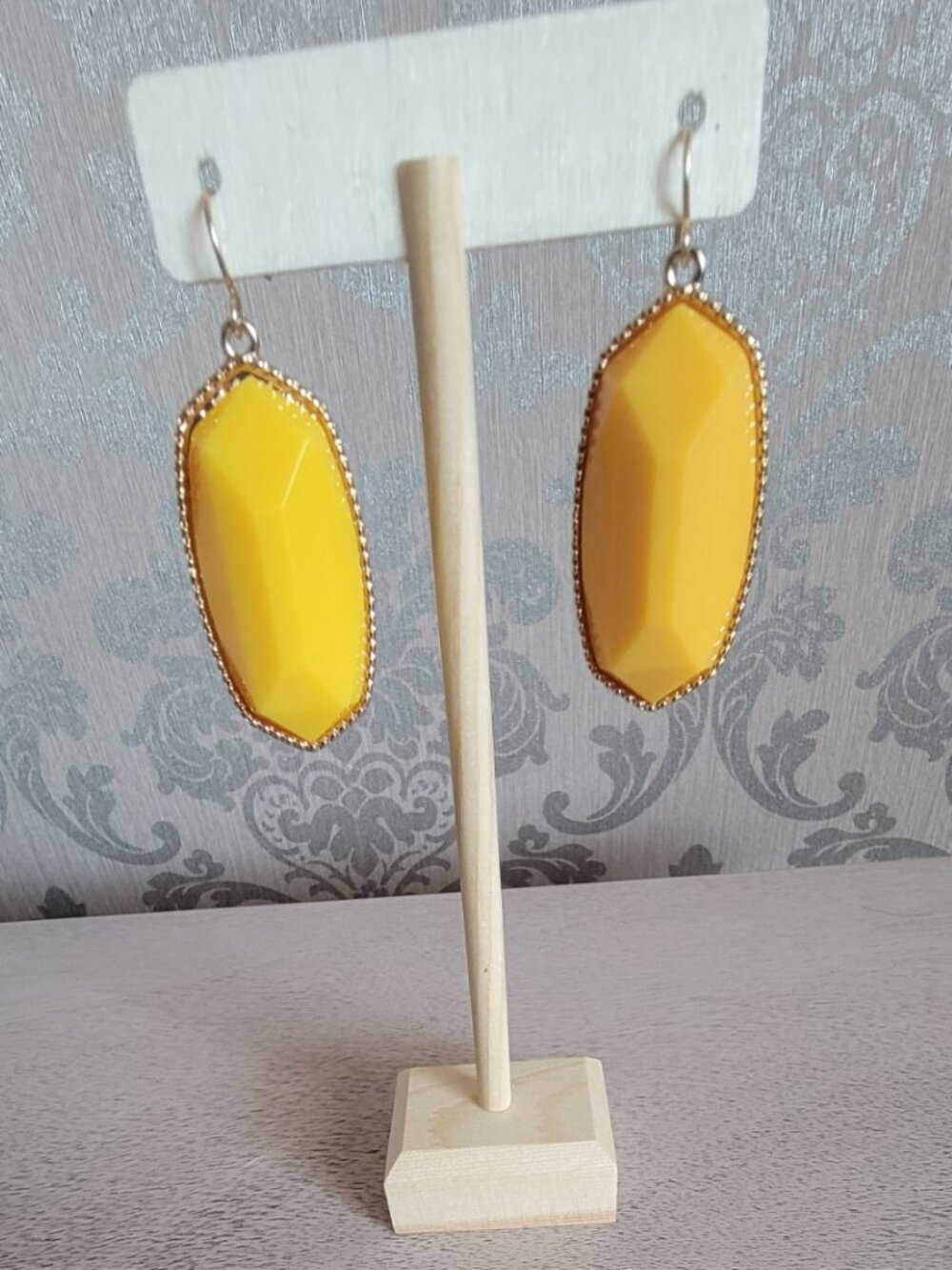 Mia Mustard Earrings